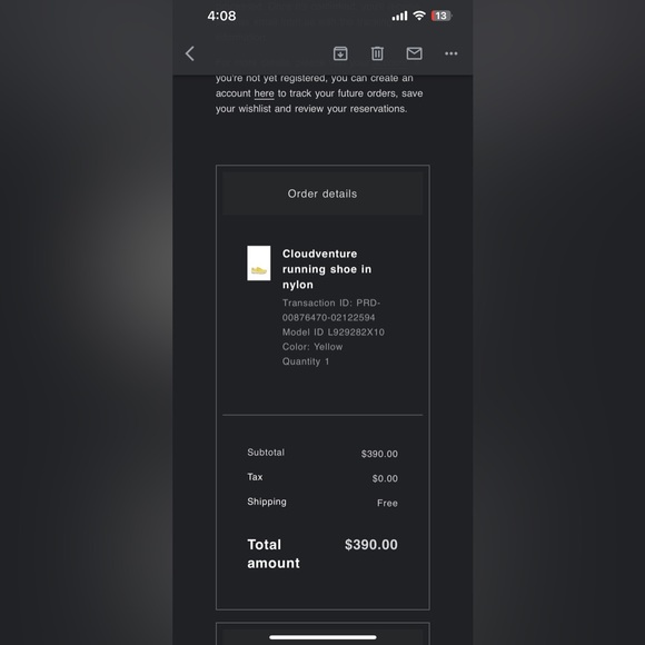 Loewe Cloudventure Size 36 - Picture 6 of 6